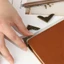 TUYỆT VỜI 4 Cuốn Sách Bảo Vệ Góc DIY Cover Thủ Công Retro Sổ Lưu Niệm Phụ Kiện