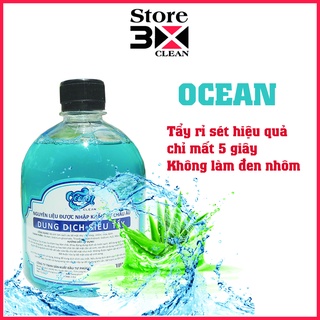DUNG DỊCH RỬA XE NƯỚC RỬA XE KHÔNG CHẠM OCEAN 500ML. ĐẬM ĐẶC  - TẨY RỬA ĐA NĂNG - TẨY LỐC MÁY XE