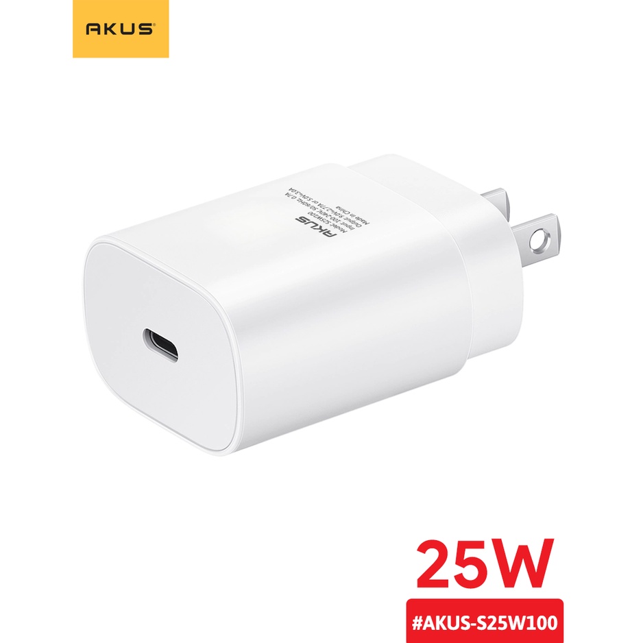 Ảnh Củ sạc 25w sạc nhanh AKUS-S25W100 - HÀNG CHÍNH HÃNG 1