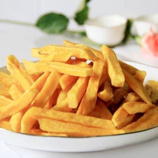 THUYTIENFOOD Khoai Lang Vàng Cọng Sấy Giòn – Snack Ăn Vặt Healthy – Túi 250gr/500gr – Giòn Ngon Tự Nhiên