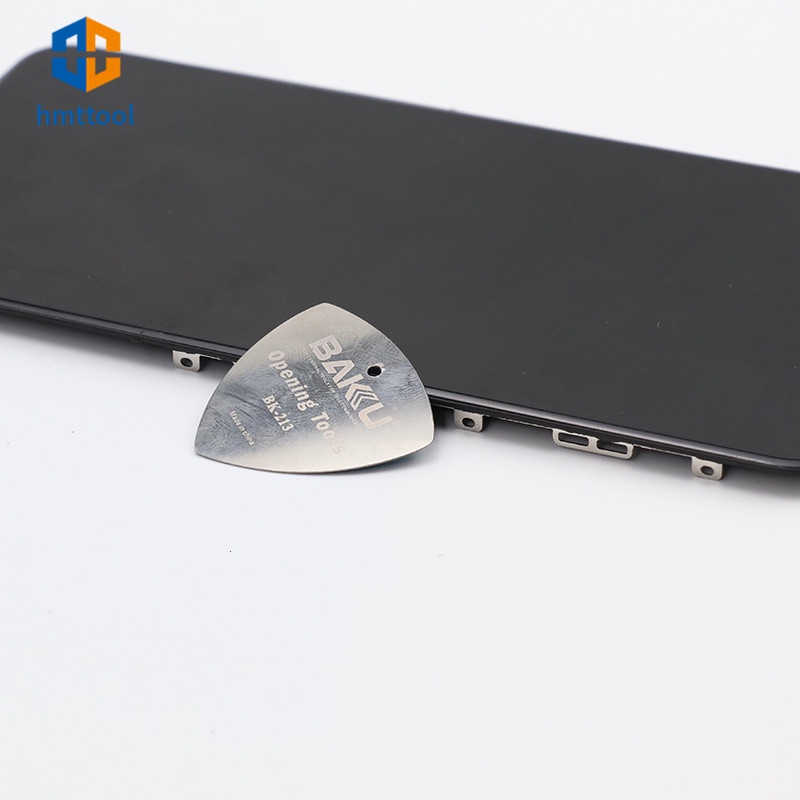 5 Cái / lốc BAKU Siêu Mỏng Thép Không Gỉ Kim Loại Mở Pry Dụng Cụ Mở Kim Loại Đàn Guitar Chọn Cho Điện Thoại Máy Tính Bảng Màn Hình LCD Công Cụ Sửa Chữa