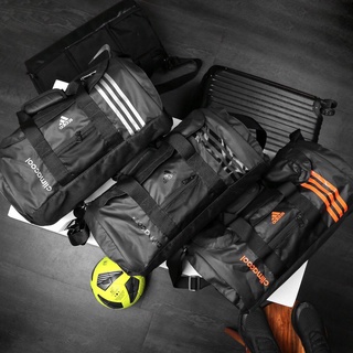 Túi thể thao Climacool Orange, Túi trống thể thao du lịch nam nữ tròn đựng đồ tập gym có ngăn đựng giày