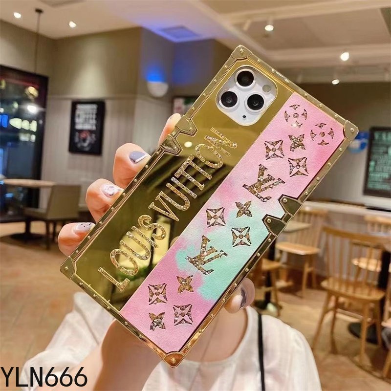 Huawei NOVA 2S 3i 4 4E 5 5i 5PRO NOVA6 6SE NOVA7i 7 7SE 7PRO 8 8PRO 9 9SE 10 10PRO P20 P30 P40 P50 PRO Vỏ điện thoại gương vàng thời trang Vỏ bảo vệ chống rơi
