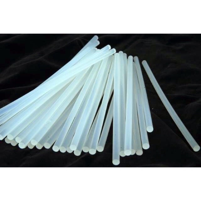 [SỈ] Combo 50 Cây Keo Nến Trắng Trong, Keo dán đa năng. LOẠI ĐẸP