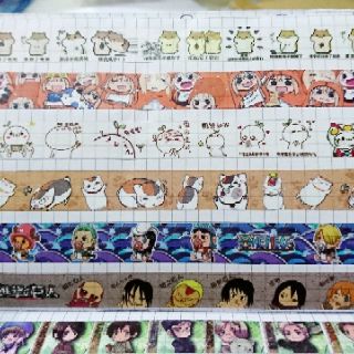 [Chủ đề manga-anime] băng dính trang trí washi tape 2