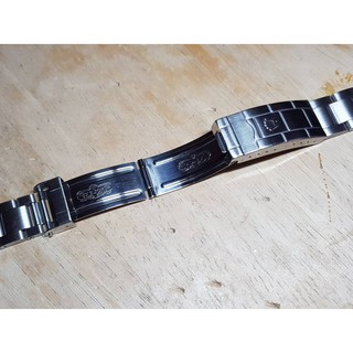 Cho 20 Mm Vintage Submariner ROLEX 14060 16610 16800 Bạc Chắc Chắn Đường Cong Cuối Thép Đồng Hồ Vòng Tay
