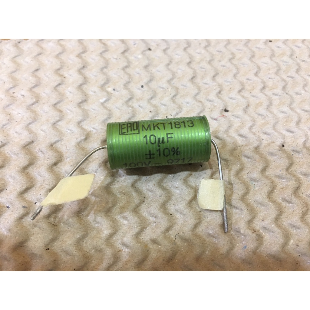 Lot De 20 Condensateurs Vintage ERO MKT1813 0,22 µF 160V 5% Axial NOS | Neuf Ancien Stock