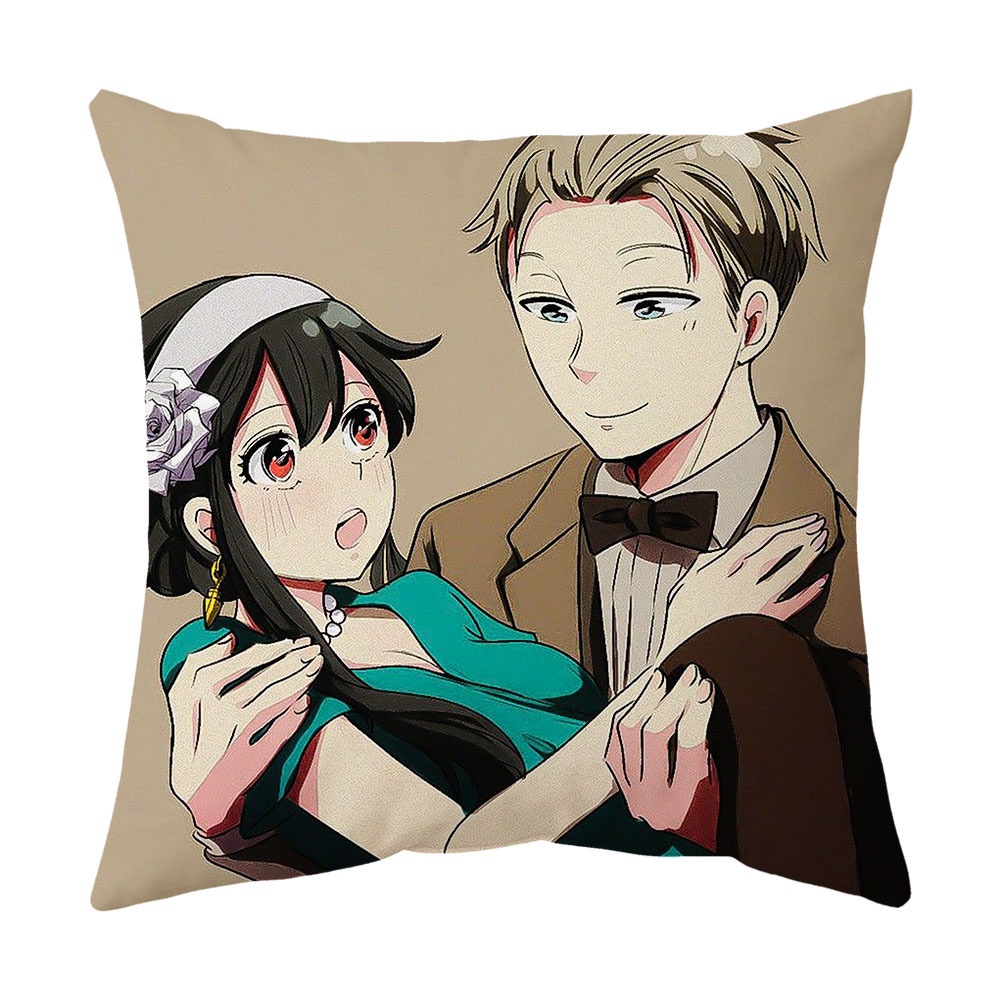 ST2 Anime SPY x FAMILY Ném Gối Lid Forger Yor Briar Anya Họa Tiết Gối Sofa Đệm Búp Bê Quà Tặng Cho Trẻ Em TS2