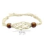 BTF Trống Đá Giá Đỡ Vòng Tay Pha Lê Giá Đỡ Vòng Tay Dây Có Thể Điều Chỉnh Dây Vòng Tay Handmade Dệt Lưới Lồng Giá Đỡ