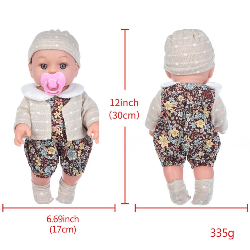Búp bê em bé đang nằm bằng silicone mềm giống như thật