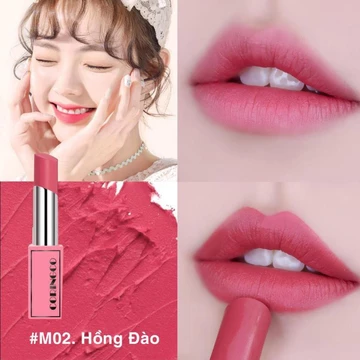Son Lì Dưỡng Môi, Son Kem Coringco Chị Các Chị Em Màu 02 Hồng Đào Cực Xinh ྇