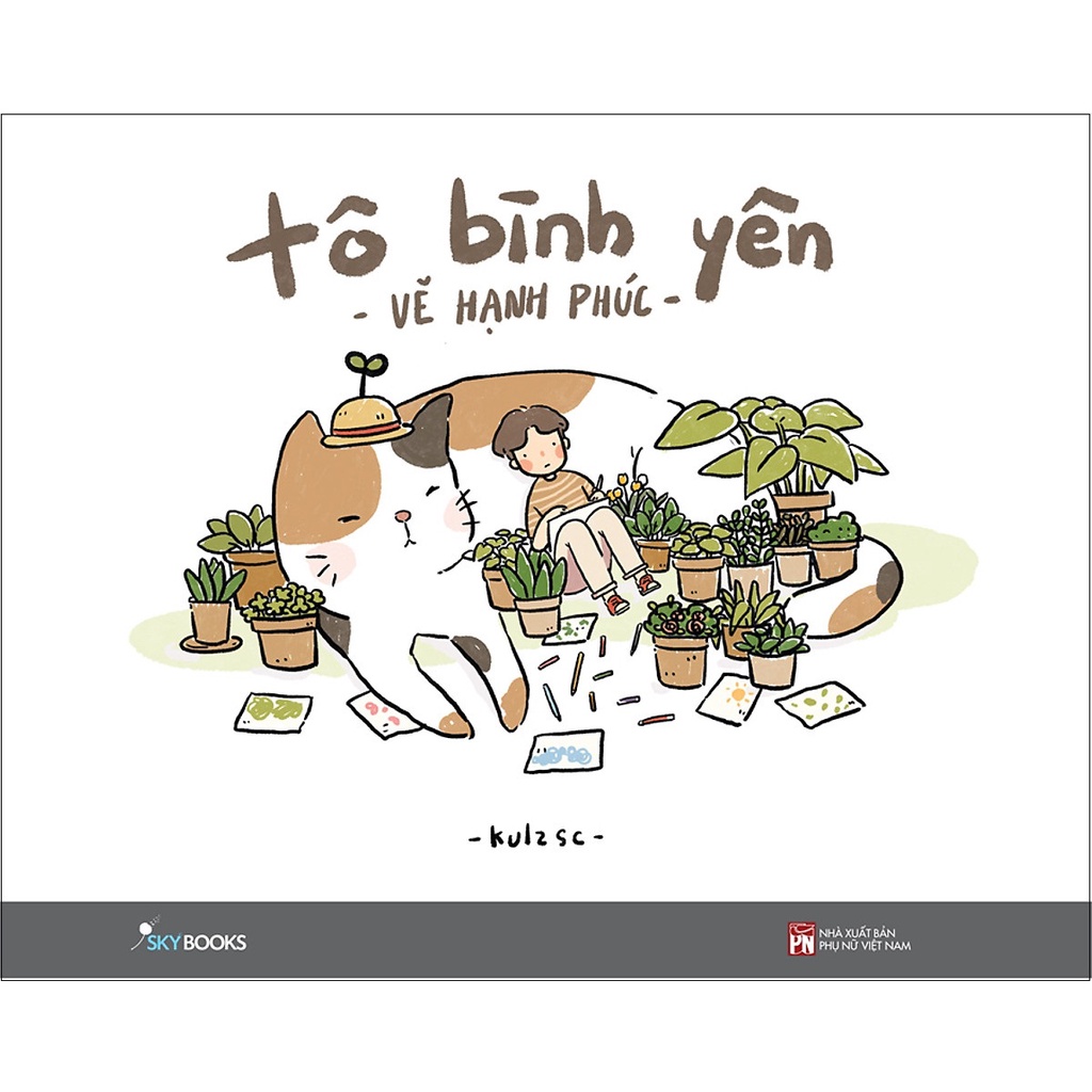 Ảnh Sách Skybooks - Combo: Tô Bình Yên Vẽ Hạnh Phúc + Từ Điển Tiếng “Em” 1