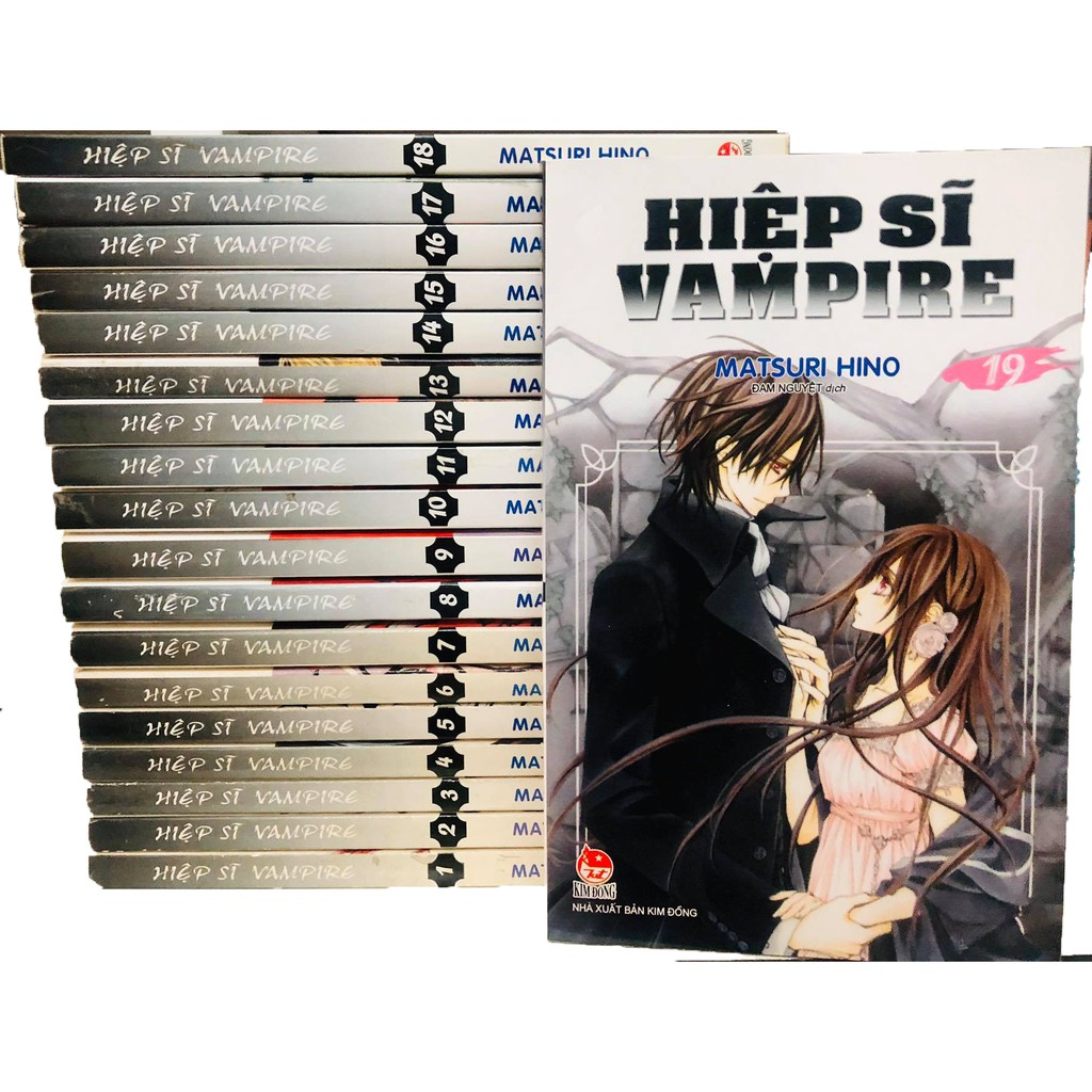 Truyện tranh Hiệp sĩ Vampire - Trọn bộ 19 tập - NXB Kim Đồng | Shopee