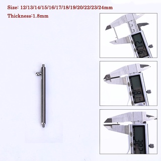 Set 20 Chốt Đồng Hồ Bằng Inox Đường Kính 1.5mm 1.8mm Chuyên Dụng Cho 12 / 13 / 14 / 15 / 16 / 17 / 18 / 19 / 20 / 22 / 23 / 24mm