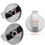 VVDZA 2 Cái Núm Điều Khiển Nồi 6mm / 8mm Hợp Kim Kẽm Bạc Bếp Gas Công Tắc
