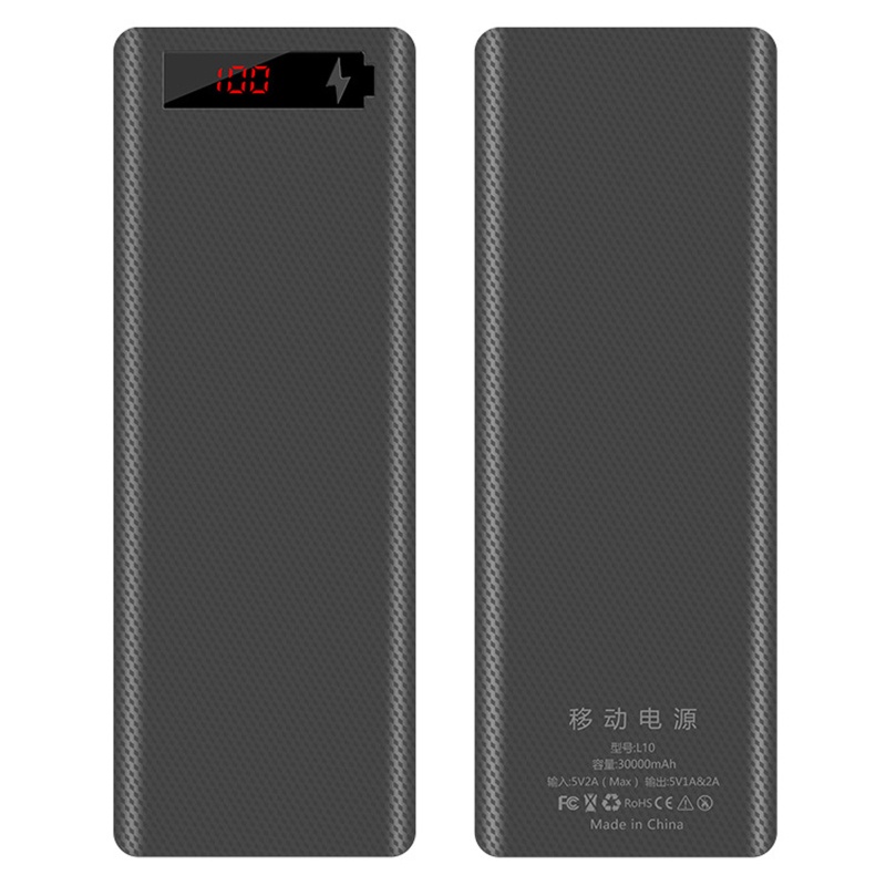 Màn hình LCD YOI L10 18650 Pin giữ cho hộp đựng 10x18650 Bat