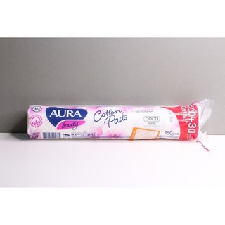 Bông Tẩy Trang Aura Siêu Mềm Siêu Sạch 100% Cotton Thiên Nhiên