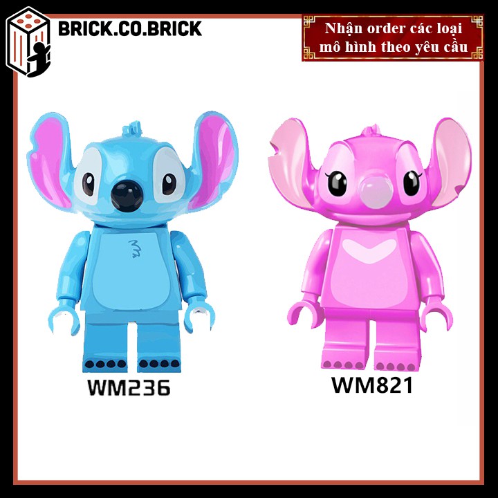 WM236 WM821 - Đồ chơi lắp ráp minifigure mô hình lắp ráp Nhân vật ...