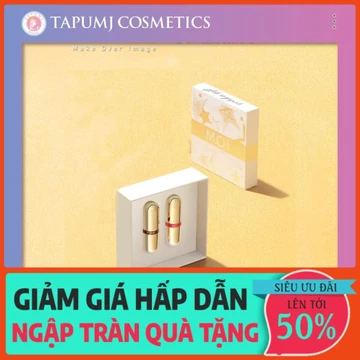 Son Thỏi Lì - Set 2 Son Thỏi Mini GOLDEN GIFT Son Hồ Ngọc Hà MOI xịn