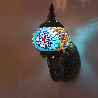 Mới Đèn Gắn Tường Trang Trí Phong Cách Mosaic Lãng Mạn
