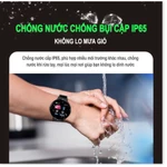Vòng tay đồng hồ thông minh Đo nhịp tim huyết áp Theo dõi giấc ngủ Đếm số bước chân Chống nước 50m Selfie từ xa Nhắ Tặng — ảnh 1