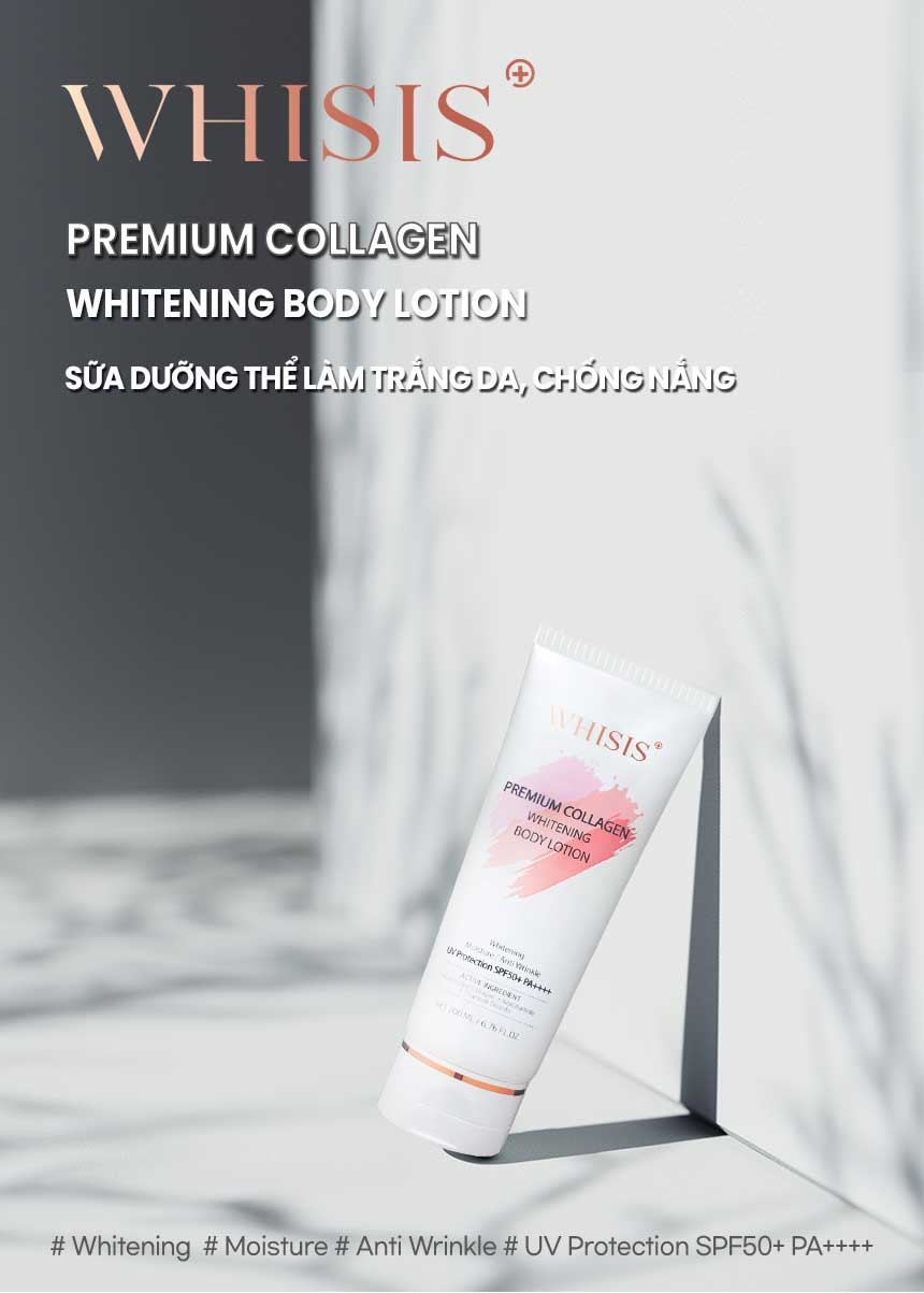 Kem Body WHISIS Premium Collagen - Bao bì