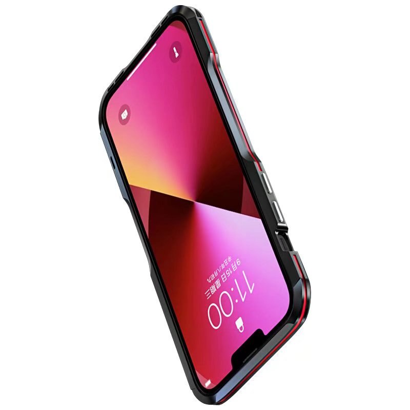 Ốp điện thoại khung kim loại chống sốc cho iPhone 17 Pro MAX 16 15 14 13 12 Pro Ốp lưng nhôm 3D Vỏ bảo vệ giáp chắc chắn