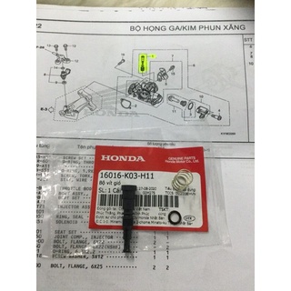 ốc vít chỉnh gió tay ga họng xăng Fi Honda click vario ab air blade vision vs lead sh pcx