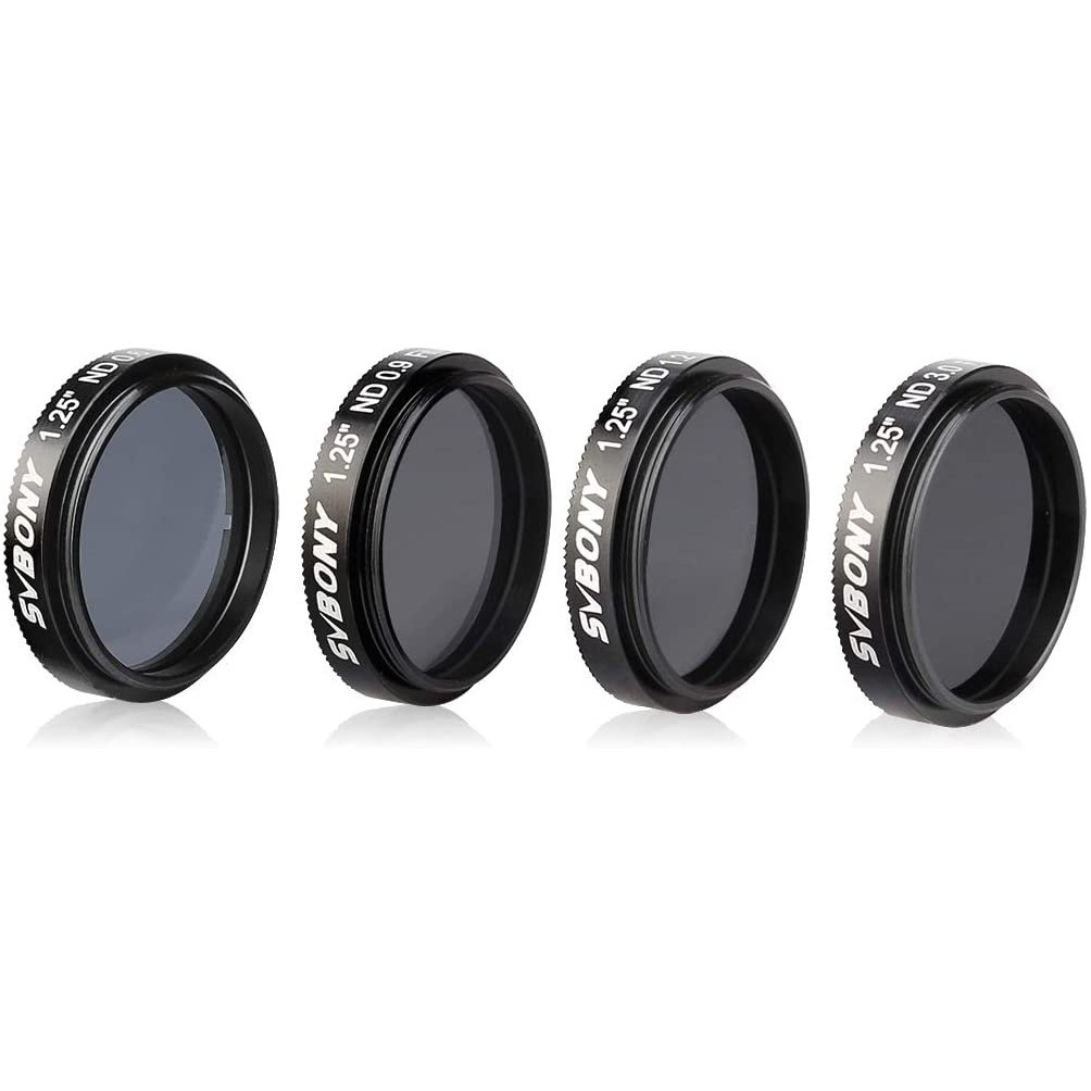 Bộ Kính Lọc Mặt Trăng SV139 1.25 inch ND4 / ND8 / ND16 / ND1000 Cho Kính Thiên Văn