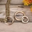 TOPTOOLCX 1 Ví Carabiner Túi xách Cổng mạ 19 / 25 / 32 / 38mm Hợp kim kẽm Móc túi Khóa thắt lưng
