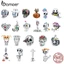Hạt charm BAMOER bạc 925 thiết kế phong cách Halloween với nhiều kiểu tuỳ chọn SCC965