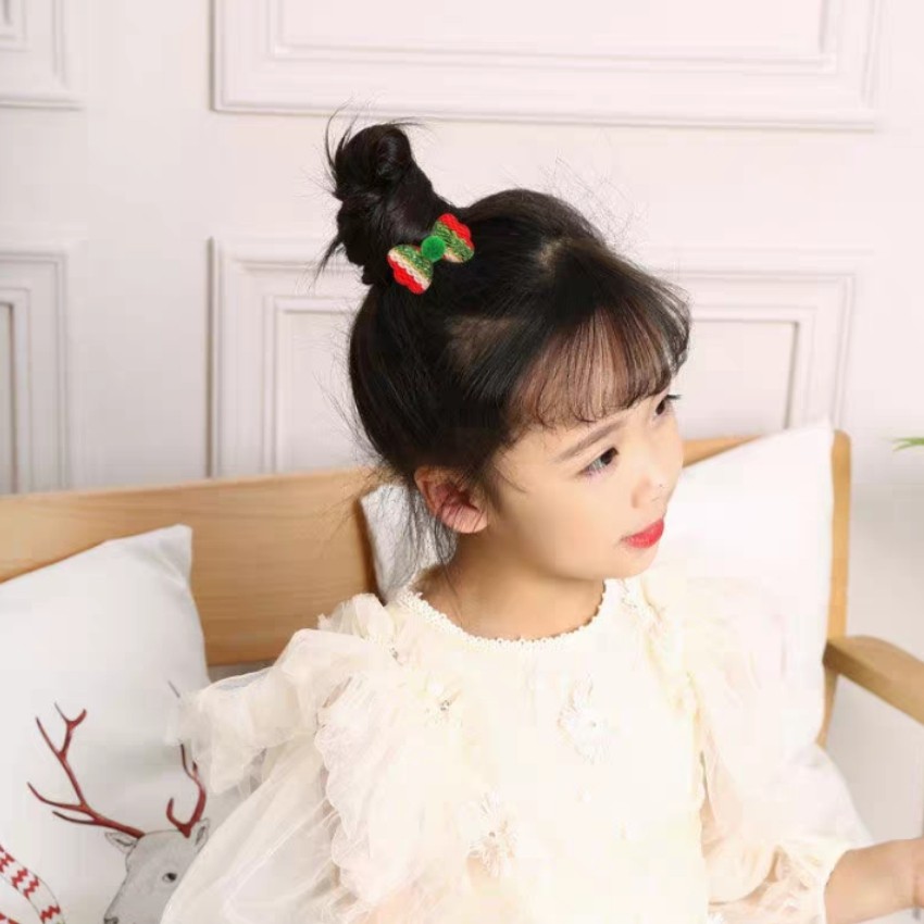 Set 5 kẹp tóc giáng sinh cho bé siêu xinh (NOEL)