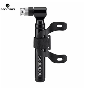ROCKBROS Mini 130PSI - Bơm Xe Đạp Di Động Hợp Kim Nhôm, Chống Mưa và Mài Mòn