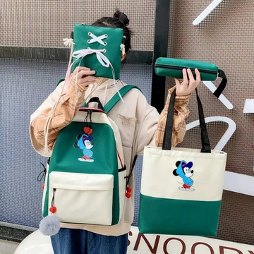Women's Korean-Style Backpack – for School