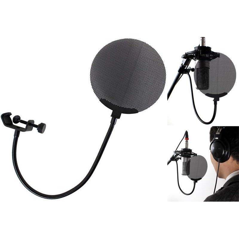 Màng lọc âm filter cho Mic, Màng Lọc Âm Thanh POPshield Cho Micro Thu Âm, Giải Pháp Tối Ưu Cho Âm Thanh Sạch, Sắc Nét