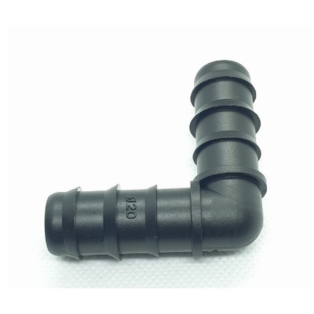 10 Co nối ống LDPE/PE 16mm- Hệ thống tưới phun mưa
