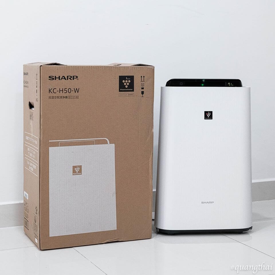 Máy lọc không khí Sharp KC-H50-W | Shopee Việt Nam