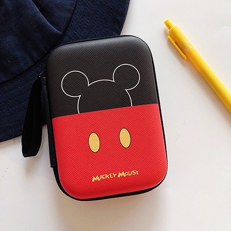 Ví đa năng Mini Hand Carry Túi Zipper Túi đựng tiền xu Chìa khóa dễ thương Mickey Minnie