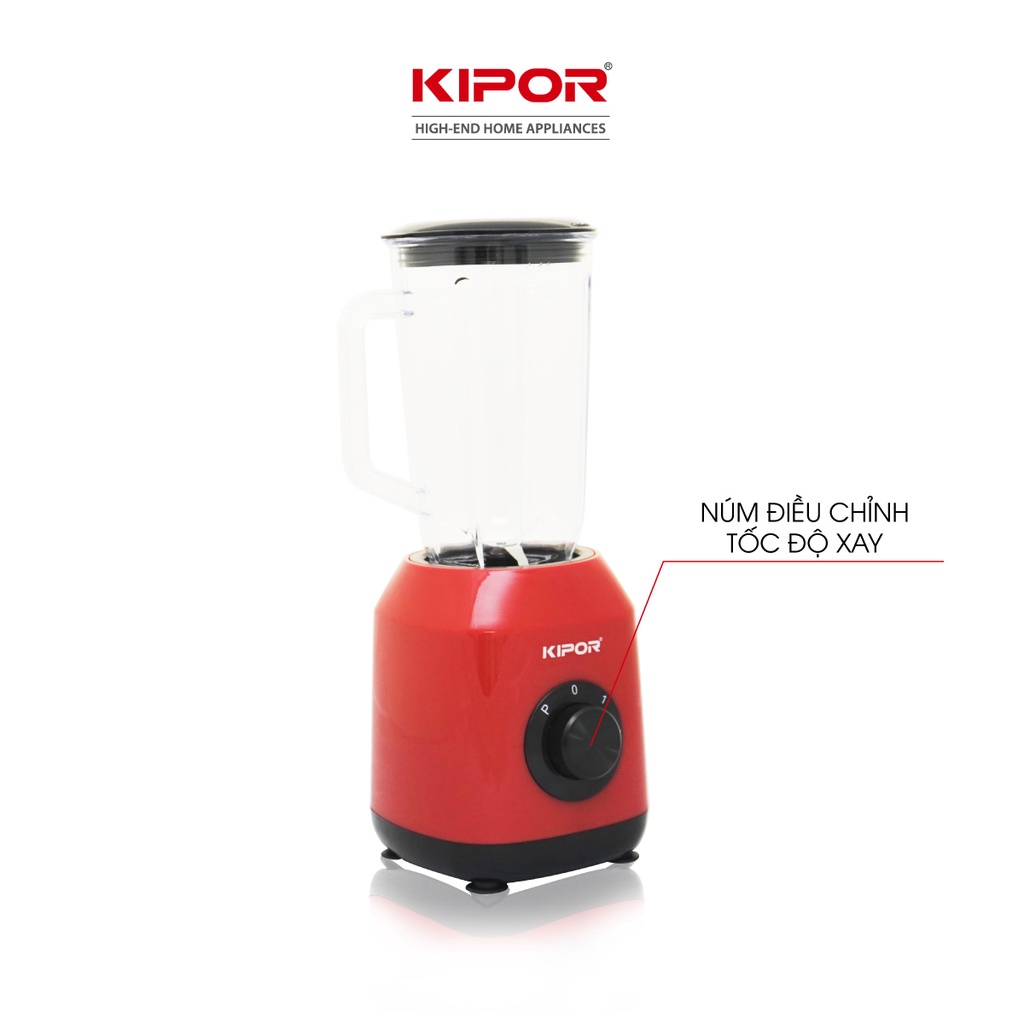 Ảnh Máy xay sinh tố giá tốt KIPOR KP-S206 - Hai cối đa năng - Bảo vệ tự ngắt chống quá tải -  Bảo hành tại nhà 12 tháng 3