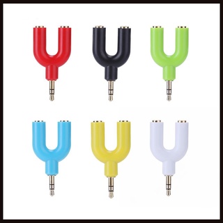 Đầu Chia Âm Thanh 3.5mm 1 Ra 2 Hình Chữ U cao cấp