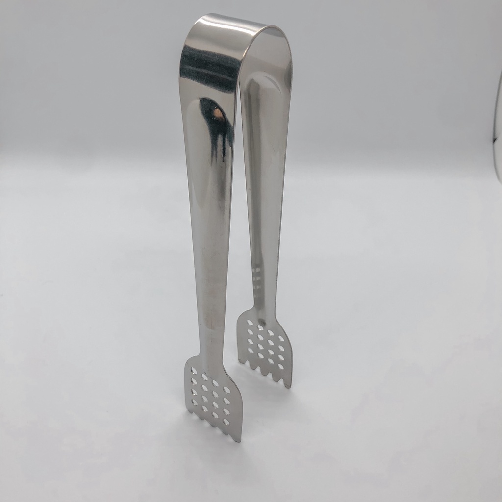 Kẹp inox gắp thức ăn thiết kế nhiều lỗ giúp lọc dầu chất liệu thép không gỉ đa năng tiện dụng