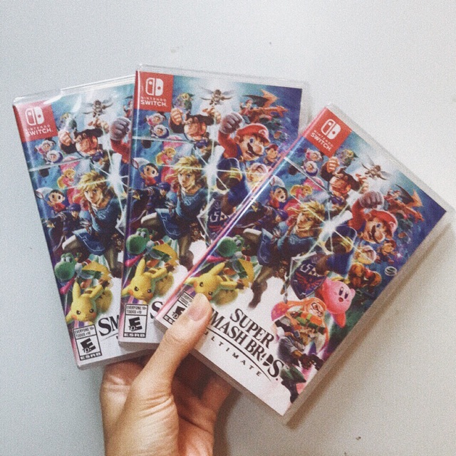 Card game Nintendo Switch Super Smash Bros Ultimate Shopee Việt Nam