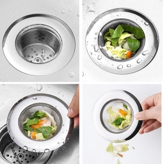 Lưới Lọc Rác Inox,Lưới Lọc Rác Bồn Rửa Chống Tắc Nghẽn Giảm Mùi Hôi Tiện Lợi { H }