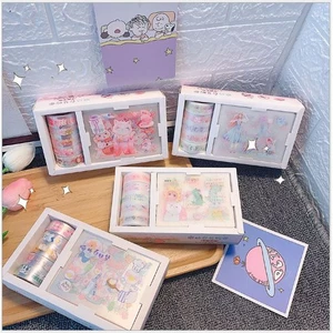 Hộp Sticker dán & Băng keo trang trí, quà tặng dễ thương nhiều mẫu