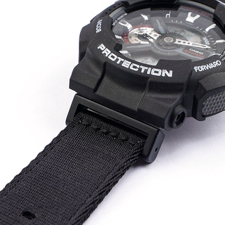 2 Bộ Chuyển Đổi Cho Casio G-SHOCK Dây Đeo Đồng Hồ GA-110 DW-5600 GWM-5610 DW-6900 Đầu Nối Cao Su Nhựa 16mm 22mm NATO Nylon Dây Đeo Đồng Hồ Cuối Liên Kết Thay Thế