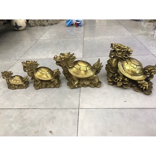 Rùa Đầu Rồng Long Quy Vật phẩm Phong Thủy Cỡ Lớn Cao 17cm