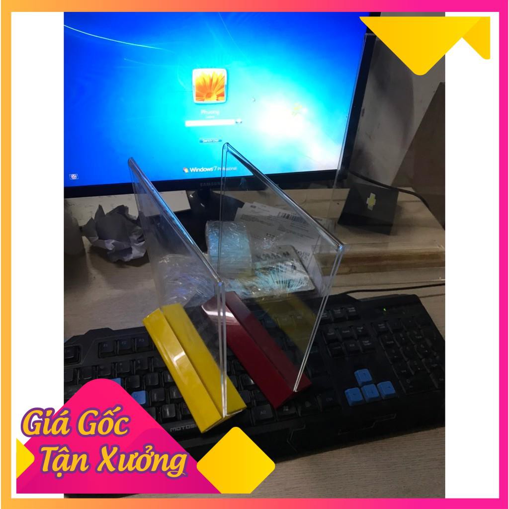 MENU MICA A6 10x15cm, MENU ĐẾ LÙA, MENU ĐỂ BÀN, MENU THỰC ĐƠN | Shopee ...