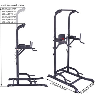 Xà Đơn Xà Kép Đa Năng T056 Điều Chỉnh Chiều Cao Di Động Đại Nam Sport + Tặng Kèm Găng Tay Tập Xà
