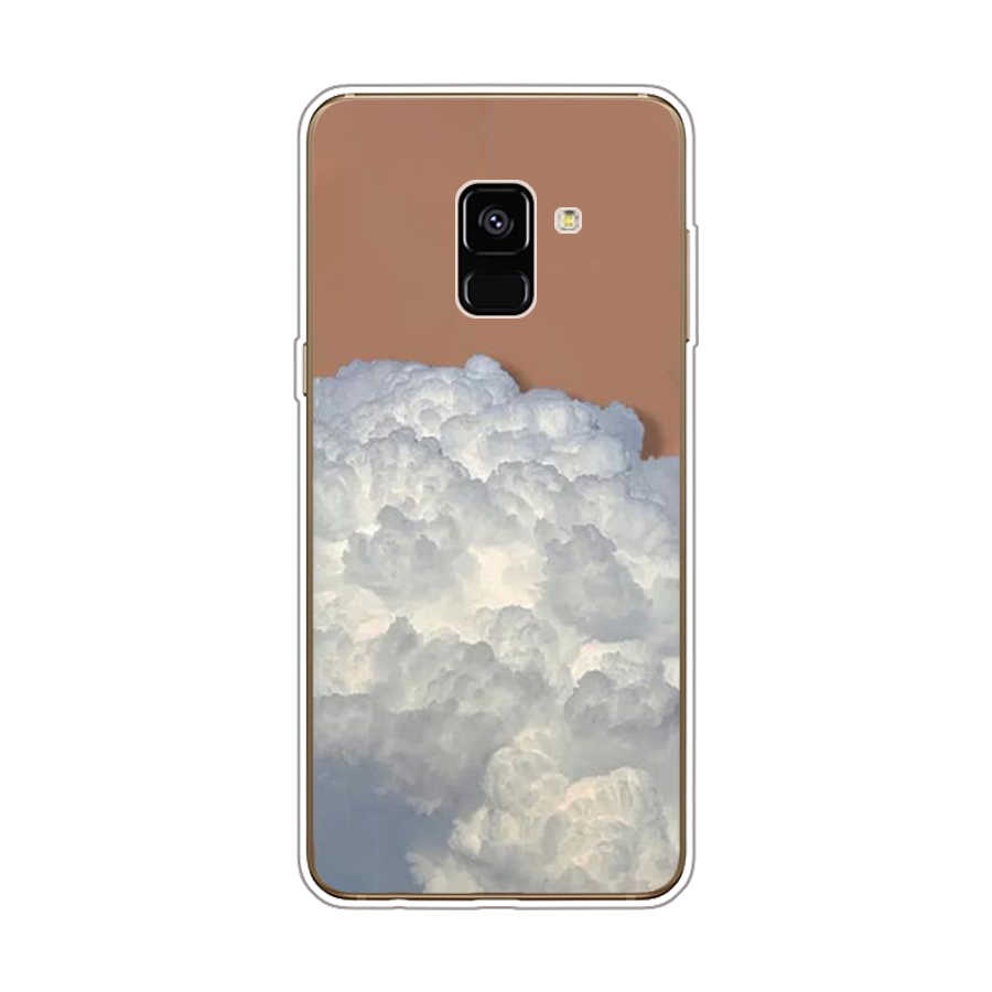 Ốp Điện Thoại TPU Dẻo In Họa Tiết Độc Đáo Thời Trang Cho Samsung Galaxy A8 plus 2018 A6 2018 plus
