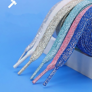 1 Cặp dây giày lấp lánh nhiều màu sắc dài 1cm